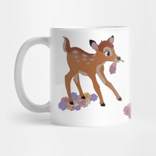 Bambi and Flower in the Flowers Mug